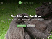 Tablet Screenshot of freelance-creator.com